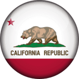 California (USA) flag