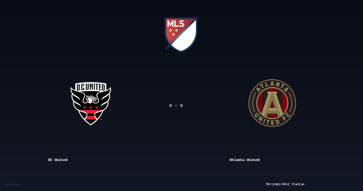 DC United 0-0 Atlanta United — MLS match highlights at Mercedes-Benz Stadium | Ref: Jair Antonio Marrufo