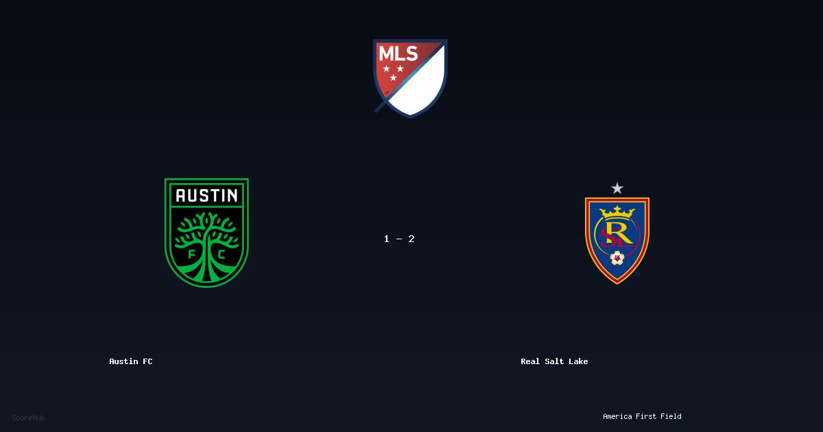 Austin FC 1-2 Real Salt Lake — MLS match highlights at America First Field | Ref: Elijio Arreguin