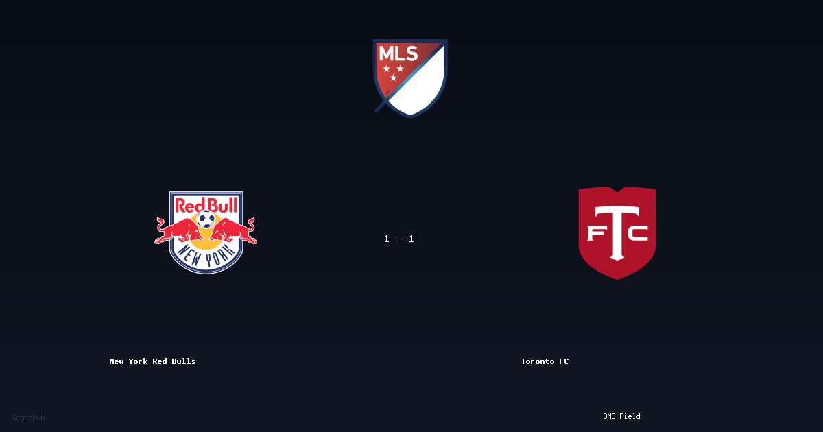 New York Red Bulls 1-1 Toronto FC — MLS match highlights at BMO Field | Ref: Chris Penso